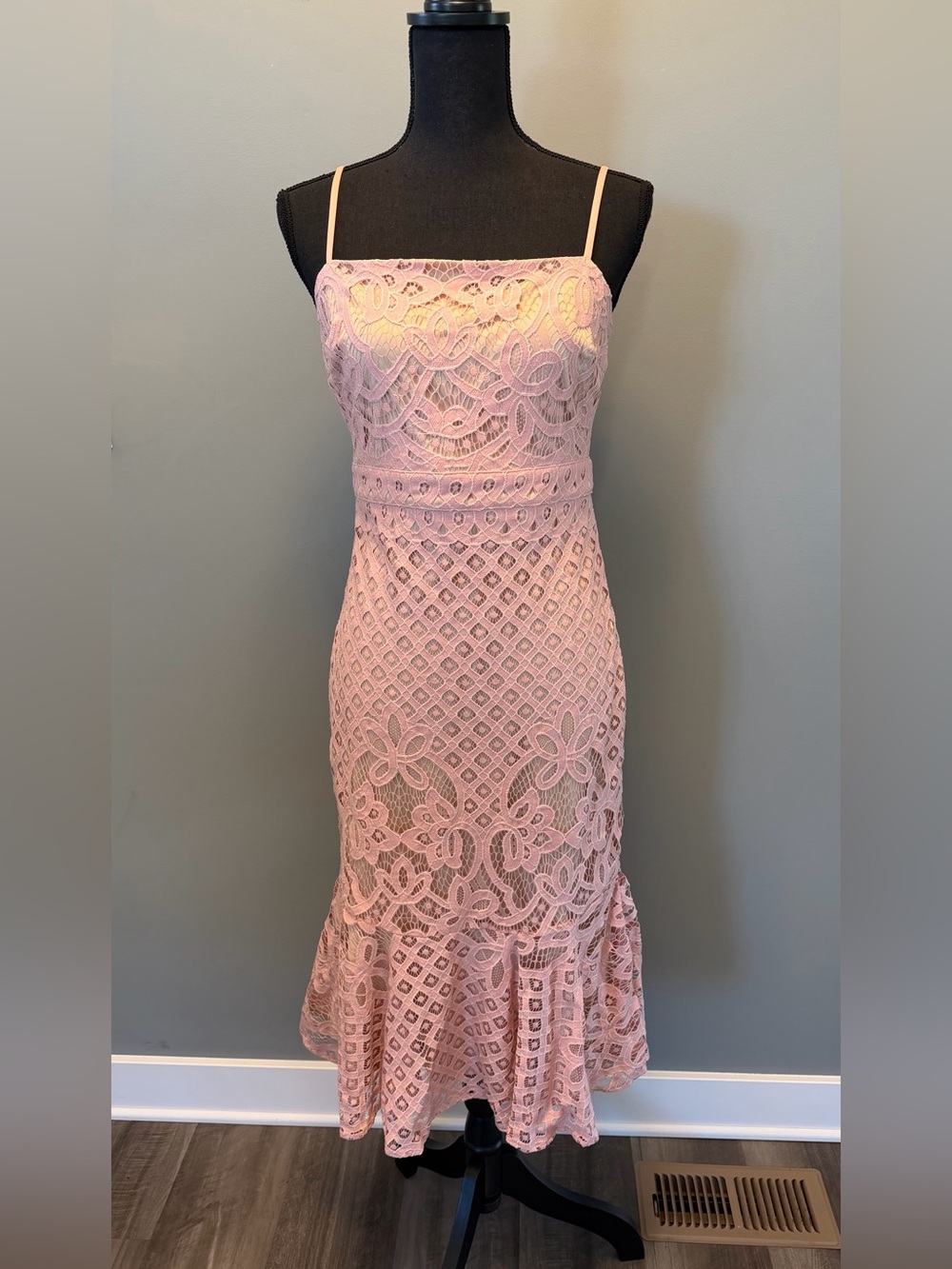 Lulus Unlimited Love Trumpet midi dress